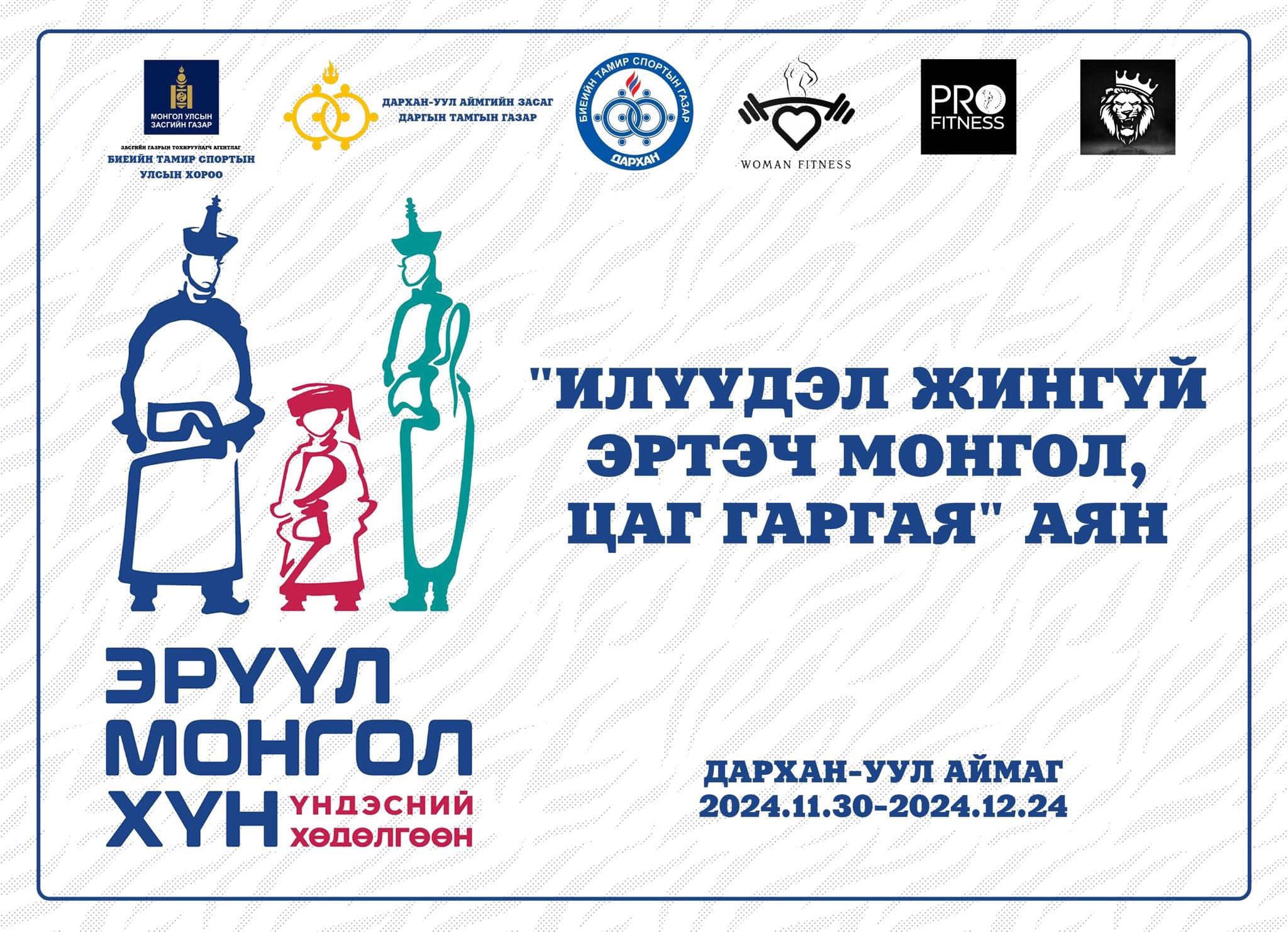You are currently viewing “Илүүдэл жингүй, Эртэч Монгол цаг гаргая”