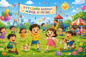Read more about the article Хүүхдийн баярын мэнд хүргэе