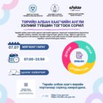 ТӨРИЙН АЛБАН ХААГЧИЙН АНГЛИ ХЭЛНИЙ ТҮВШИН ТОГТООХ СОРИЛ