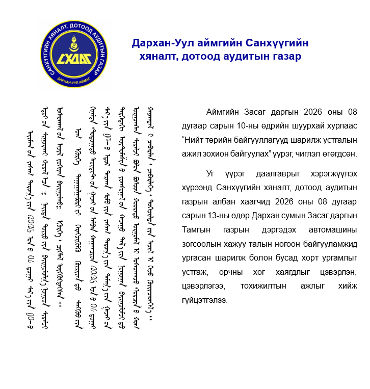 You are currently viewing Шарилж устгал, орчны цэвэрлэгээний ажил зохион байгууллаа